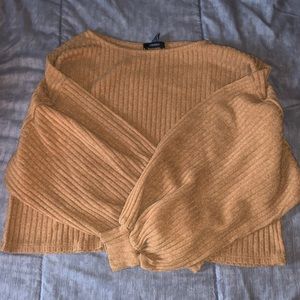 Forever 21 mustard yellow sweater